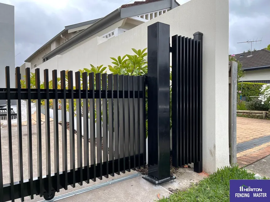 Sliding driveway gate installed in Truganina